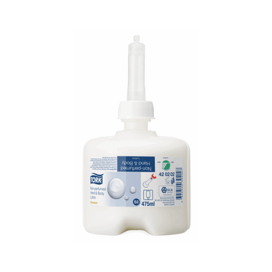 Balsam TORK S2 Prem. do rąk i ciała bezzapachowe bezbarwne 475ml 475doz