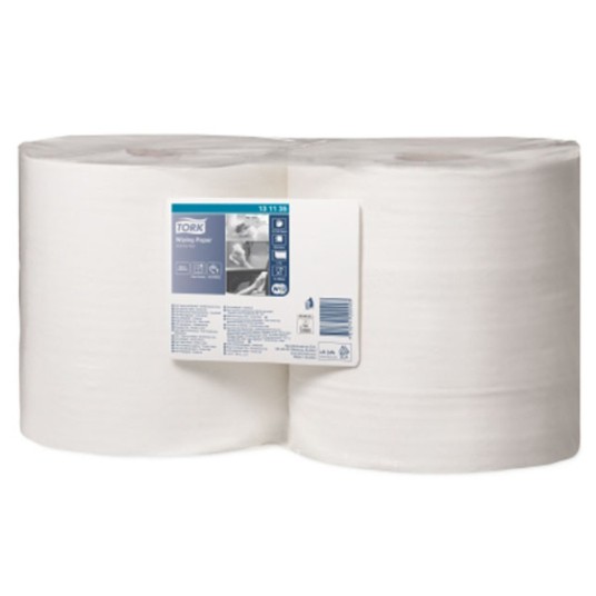 Czyściwo TORK W1/W2 celuloza + makulatura biały [1rolka ]