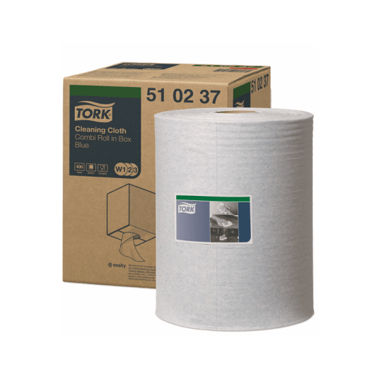 Czyściwo TORK W1/W2/W3 Włóknina wielozadaniowe niebieskie 1w 152m 400o