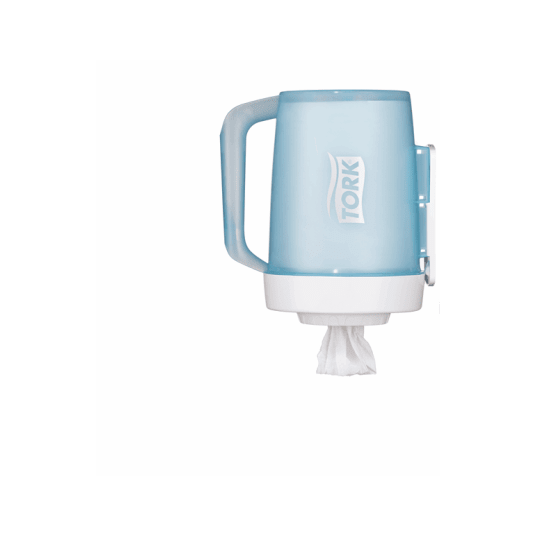 Dozownik TORK M1 Mini przenośny do ręczników 1 stacja dokująca biało-turkusowy