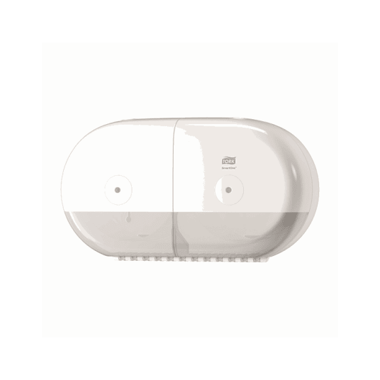 Dozownik TORK T9 Elevation SmartOne® Mini podwójny do papieu toaletowego w roli biały