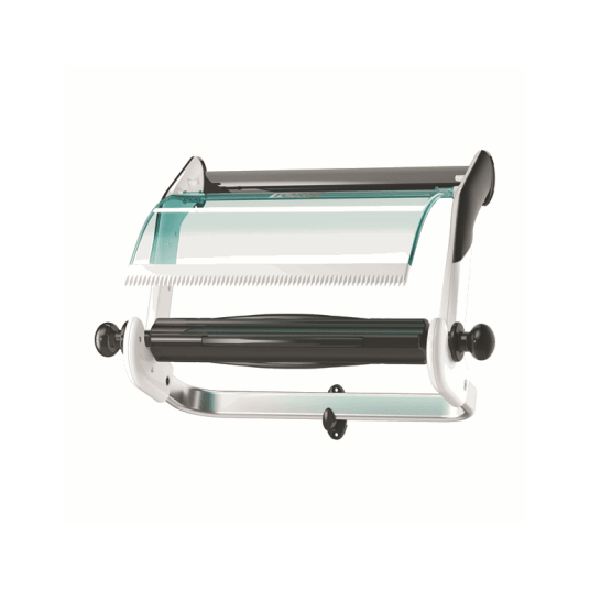 Dozownik TORK W1 Performance ścienny na czyściwa w roli biało-turkusowy