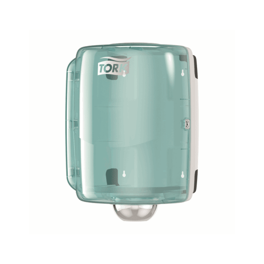 Dozownik TORK W2 Performance Maxi do ręczników centralnie dozowanych biało-turkusowy