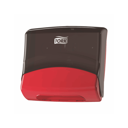 Dozownik TORK W4 Performance do czyściw w odcinkach czerwono-czarny