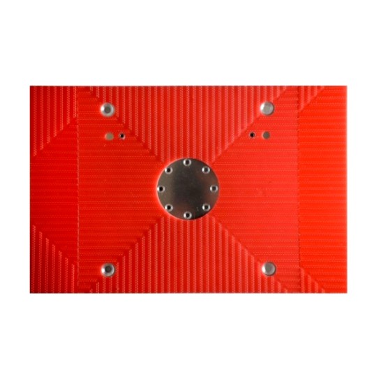 EXCENTR Klejony rzep mocujący pady - czerwony (55-35)