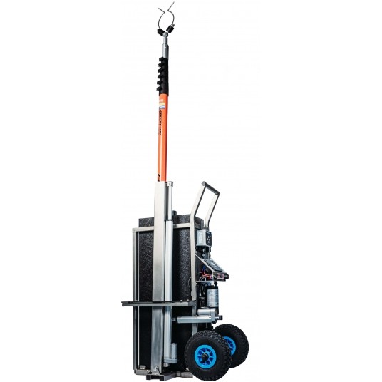 IONIC Roof Wand - Mast Trolley - mobilny moduł do lancy/kija z pompą wodną 12V + sterowanie z pilota -zdjęcie numer 1