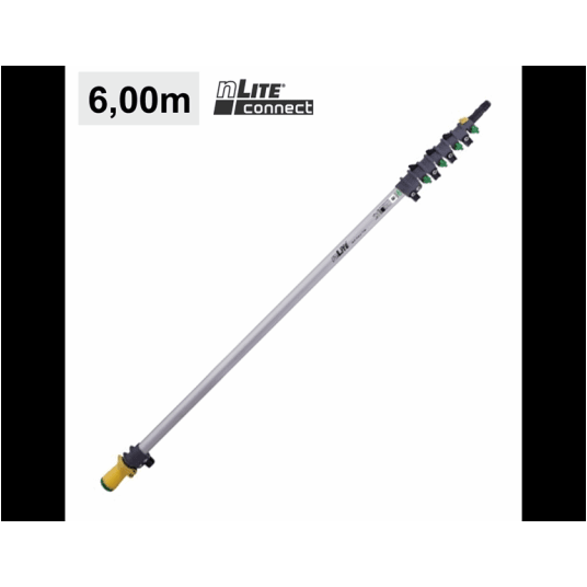 Kij teleskopowy nLite Alu 6,0m