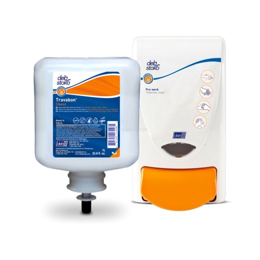 Krem ochronny DebStoko TRAVABON Classic 1,00l krem