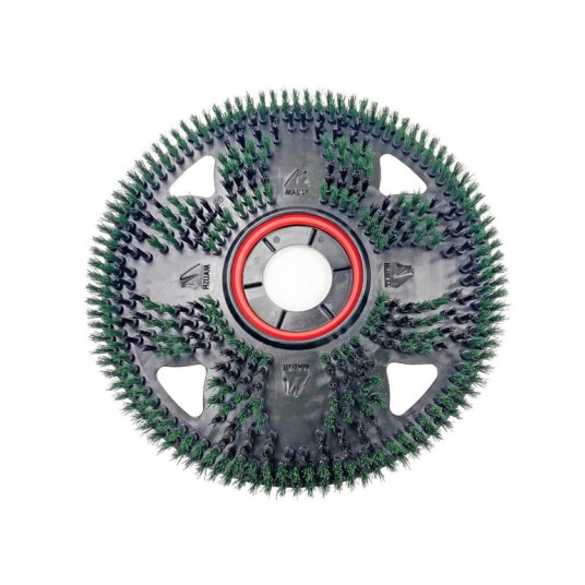 MALISH FLEX SCRUB 13"/330mm Szczotka / Pad szczotkowy #120 Zielony
