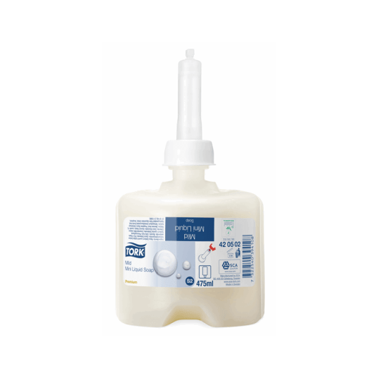 Mydło TORK S2 Prem. w płynie delikatne perfumowane kremowe 475ml 475doz