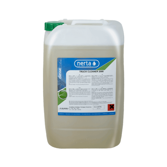 NERTA TRUCK CLEANER 2000 - 20L -Alkaliczny środek dommycia pojazdów -zdjęcie numer 1