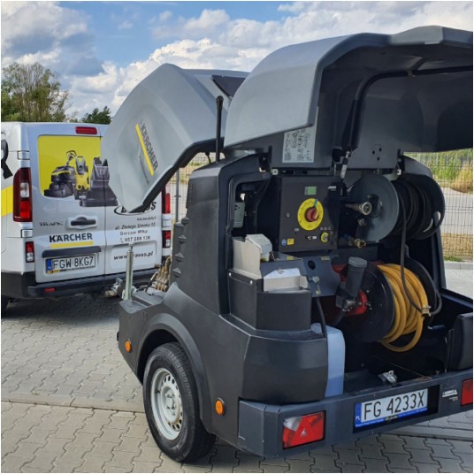 Przyczepa specjalna, KARCHER HDS 17/20; VIN WEGTPSW59E14Z0209