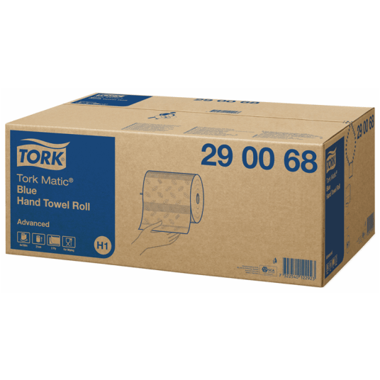 Ręcznik TORK H1 Adv. MATIC Celuloza + makulatura ręcznik w roli niebieski 2w 150m 600o [Karton: 6 szt.]