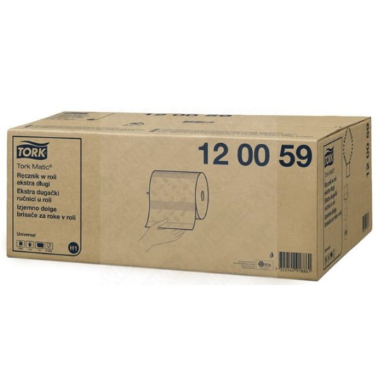 Ręcznik TORK H1 Prem. MATIC Celuloza ekstra długi ręcznik w roli biały 1w 280m 1120o [Karton: 6 szt.] (120059)