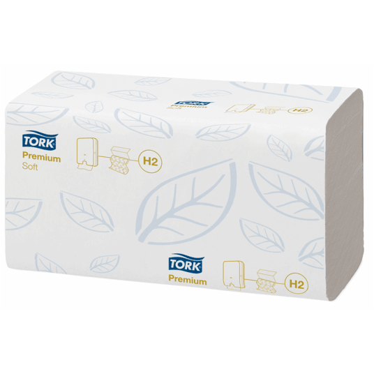 Ręcznik TORK H2 Prem. Xpress® Multifold Celuloza miękki ręcznik 3 panelowy niebieski 2w 150o [Karton: 21 szt.]