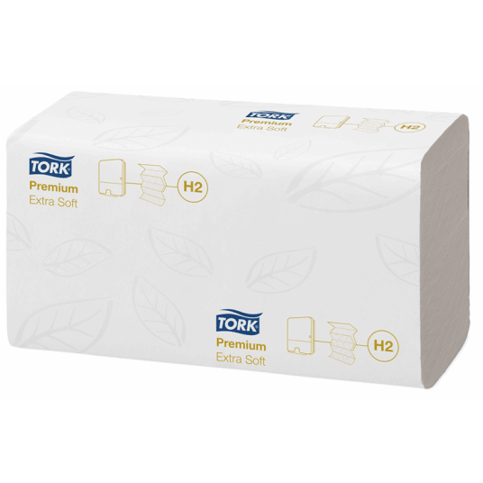 Ręcznik TORK H2 Prem. Xpress® Multifold Celuloza miękki ręcznik 4 panelowy biały 2w 100o [Karton: 21 szt.] [100297]