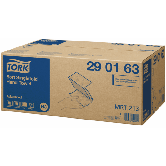 Ręcznik TORK H3 Adv. Singlefold Celuloza miękki ręcznik w składce ZZ biały 2w 250o [Karton: 15 szt.]