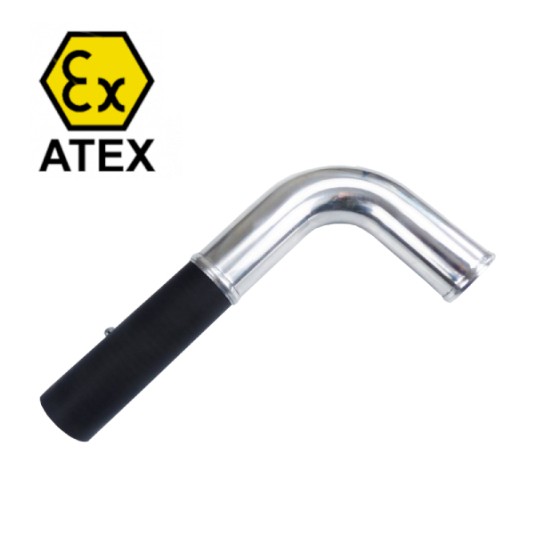 SPACEVAC Głowica Aluminiowa ATEX 50 mm / 90 stopni