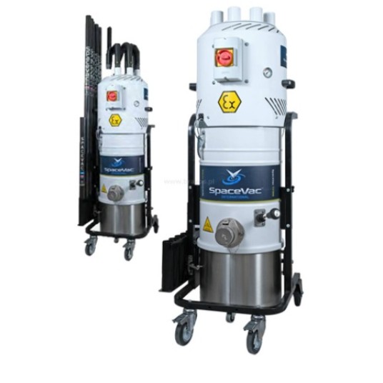 SPACEVAC Odkurzacz TITAN ATEX 230V / filtr M / uchwyty na akcesoria