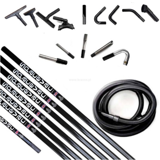 SPACEVAC Zestaw External UNIVERSAL 50 mm do zewnętrznego czyszczenia rynien 11.40 m