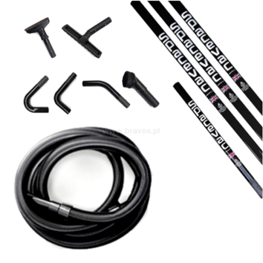 SPACEVAC Zestaw Internal PIONEER 38 mm do wewnętrznego odkurzania na wysokości 6.60 m