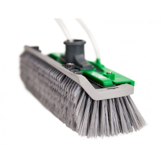 UNGER nLite Szczotka kątowa 28 cm z listwą płukającą szara -zdjęcie numer 1