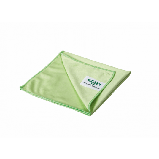 UNGER Ścierka z mikrofazy GLASS Green Label 40x40cm zielona -zdjęcie numer 1