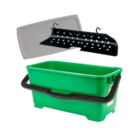 UNGER Wiadro 28 L z pokrywką i sitem -zdjęcie numer 1