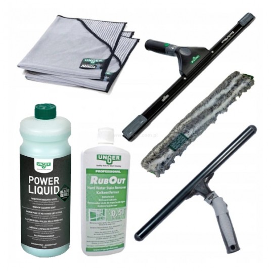 UNGER Zestaw do zewnętrznego czyszczenia okien ErgoTec Ninja 35 cm -zdjęcie numer 1