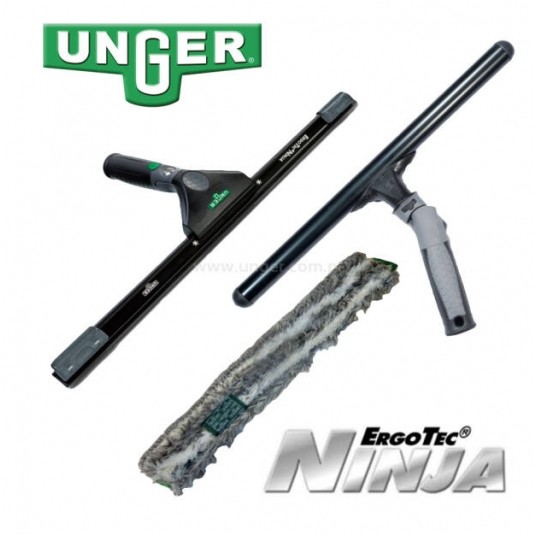 UNGER Zestaw do zewnętrznego mycia okien 35cm ErgoTec Ninja -zdjęcie numer 1