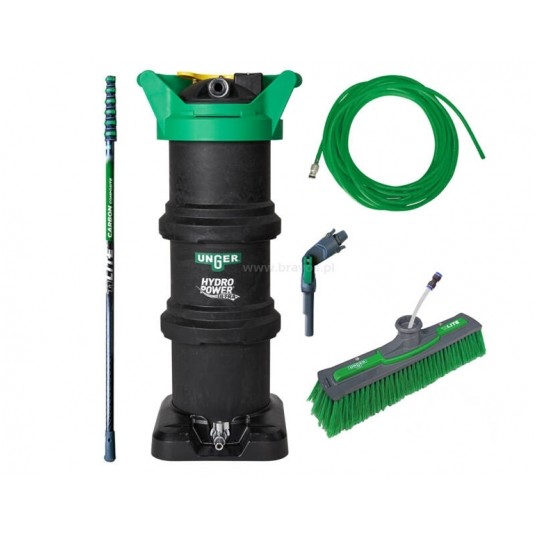 UNGER ZESTAW HydroPower Ultra L - Carbon Composite 8,60 m - system do mycia okien -zdjęcie numer 1