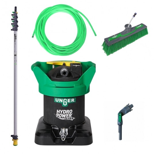 UNGER ZESTAW HydroPower Ultra STARTER - Alu 6,00 m - system do mycia okien -zdjęcie numer 1