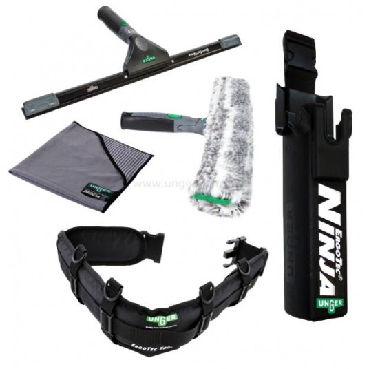 UNGER Zestaw Premium Ninja do mycia okien ErgoTec 35cm -zdjęcie numer 1