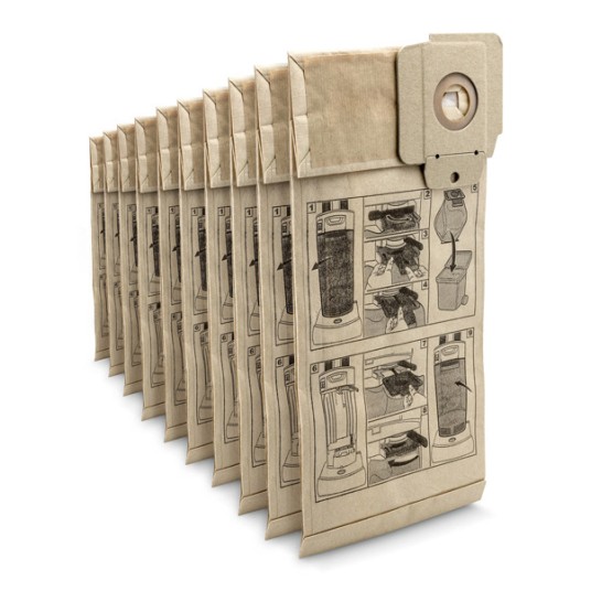 Worki odkurzacza CV 30/1, 38/2, 48/2 - papierowe 10 szt.