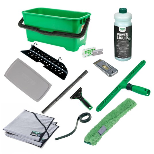 Zestaw do mycia okien ErgoTec 45cm z wiadrem 28l