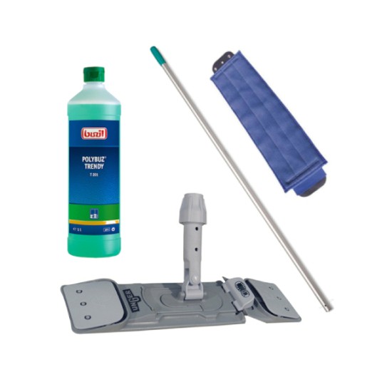 Zestaw mopa typu SPEEDY do czyszczenia i konserwacji podłóg + płyn