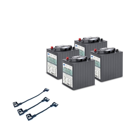 Zestaw zasilania 24V/180Ah GEL /Podzielona płatność/