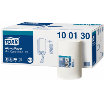 Czyściwo TORK M1 Celuloza + makulatura papierowe do lekkich zabrudzeń bez perforacji białe 1w 120m [Opakowanie: 11 szt.]