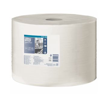 Czyściwo TORK W1 Celuloza + makulatura papierowe do lekkich zabrudzeń bez perforacji białe 1w 1000m