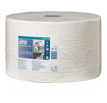 Czyściwo TORK W1 Celuloza + makulatura papierowe do średnich zabrudzeń białe 2w 510m 1500o