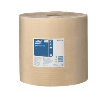 Czyściwo TORK W1 Makulatura papierowe do podstawowych zadań bez perforacji brązowe 1w 1000m