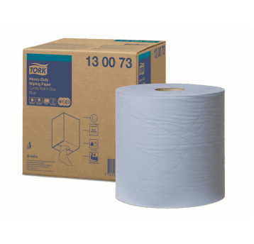 Czyściwo TORK W1/W2/W3 Celuloza papierowe wielozadaniowe do trudnych zabrudzeń niebieskie 2w 170m 500o