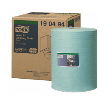 Czyściwo TORK W1/W2/W3 Włóknina o niskiej pylności seledynowe 1w 180m 500o