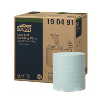 Czyściwo TORK W10 Włóknina o niskiej pylności wkład seledynowe 1w 60m 200o [Karton: 4 szt.]