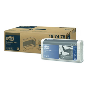 Czyściwo TORK W4 Włóknina do polerowania białe 1w m 125o [Karton: 5 szt.]