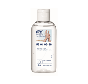 Dezynfekcja TORK butelka Prem. higieniczna i chirurgiczna alkoholowa w żelu do rąk bezbarwny biobójczy 80ml