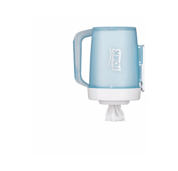 Dozownik TORK M1 Mini przenośny do ręczników 1 stacja dokująca biało-turkusowy