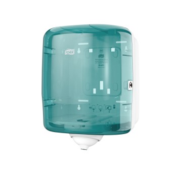 Dozownik TORK M3 Performance Reflex do ręczników centralnie dozowanych biało-turkusowy