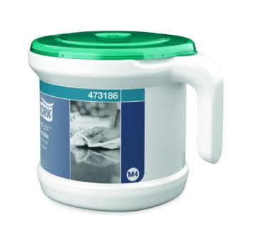 Dozownik TORK M4 Performance Reflex przenośny do ręczników centralnie dozowanych biało-turkusowy