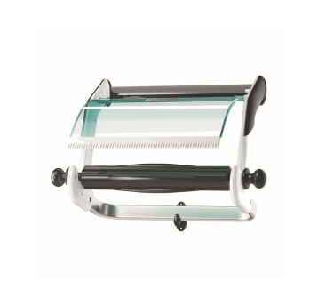 Dozownik TORK W1 Performance ścienny na czyściwa w roli biało-turkusowy